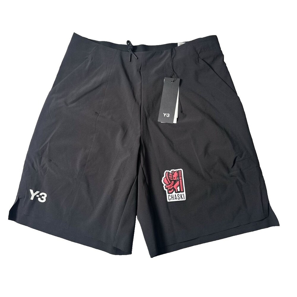 adidas Y-3 Tennis Pro Ergo Tennis Shorts Black JY4854 Men's Medium JY4854 NEW